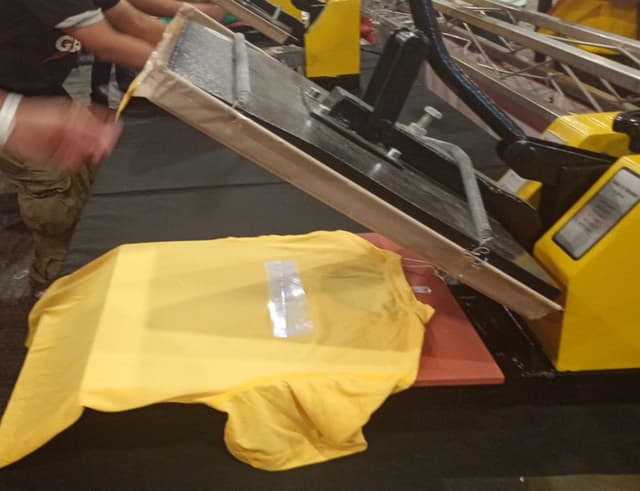 Personalización de playera.